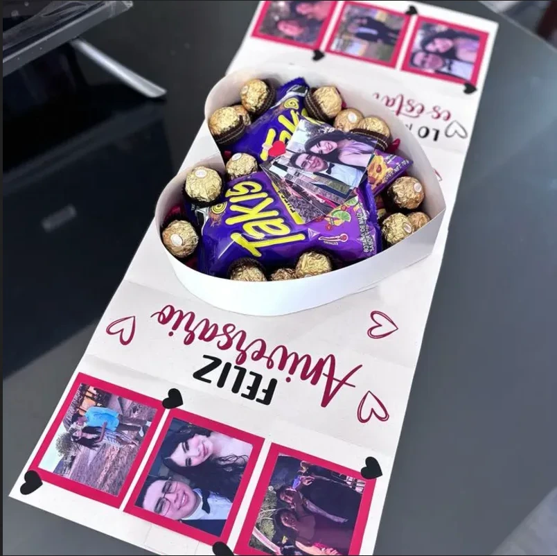 SÚPER CAJA CORAZÓN CON CHUCHES