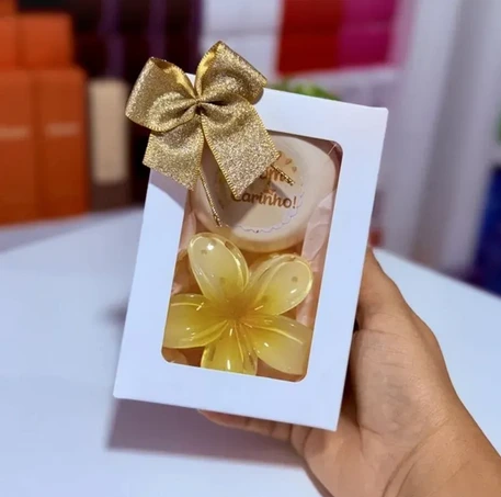 MINI CAJA DE REGALOS 3 (Negro)
