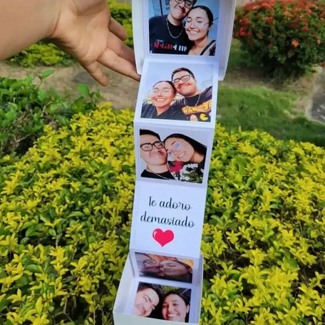 CAJA CON FOTOS (Blanco)