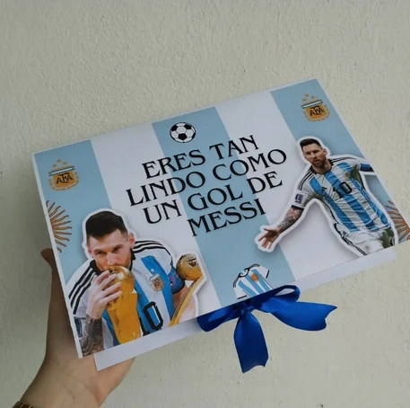 CAJA LIBRO FUTBOLL (Sin capa protectora)