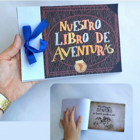 NUESTRO LIBRO DE AVENTURAS (Sin capa protectora)