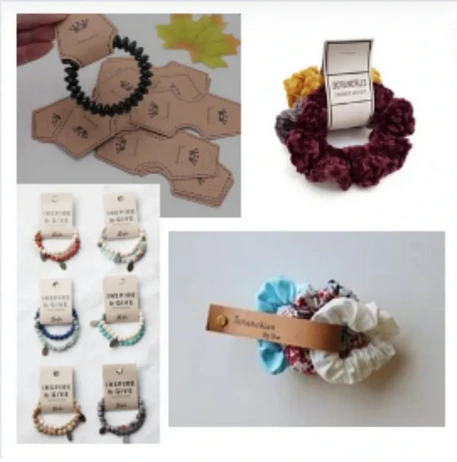 ETIQUETAS PARA PULSOS Y SCRUNCHIES